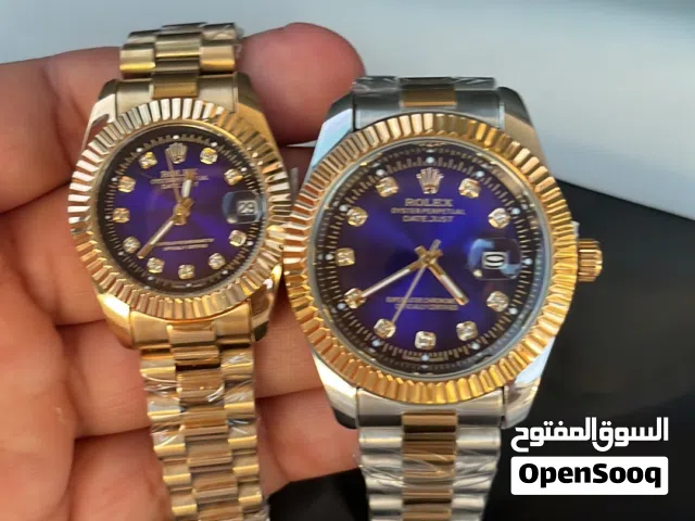 للبيع طقم ساعتان رولكس تقليد درجة اولي