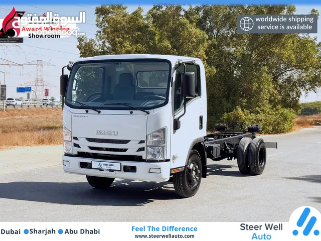 2023 Isuzu NPR 3.0L Diesel Engine Bare Chassis / Smooth Performance / Ready to Drive / GCC