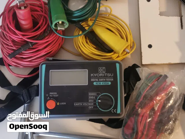 جهاز اختبار مقاومة الأرض الرقمي Kyoritsu KEW 4105A