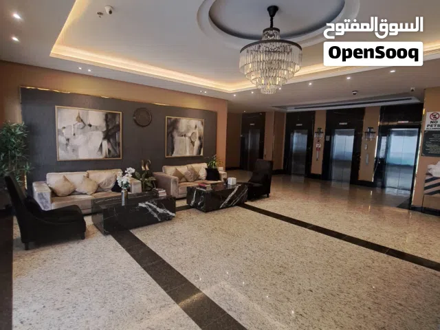 للإيجار، شقة مفروشة في شرق الجفير برج توب تن جوار برج فونتانا انفنتي.