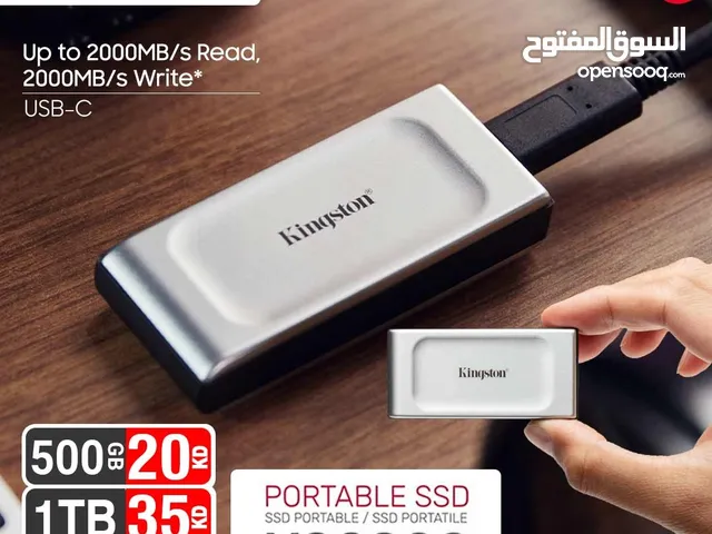 Kingston Portable External SSD 2000MB/s...BiG SALE