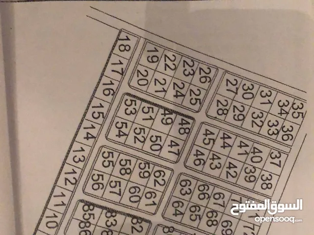 قطعة ارض ،علي شارعين 500م