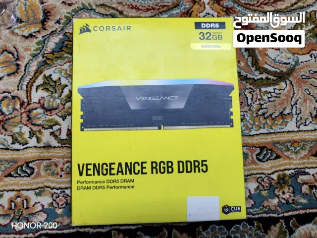 Corsair vengeance rgb 32GB 6400mhz