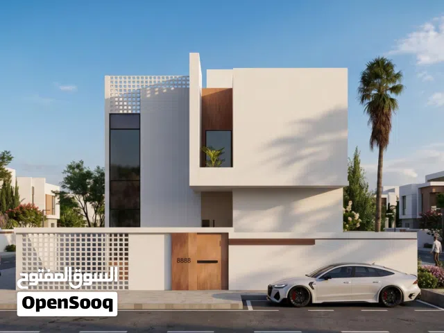 فيلا راقية و بتصاميم حديثة وتشطيبات فاخرة في مشروع حي مجد بالقرب من الجامعات ومستشفى صحار
