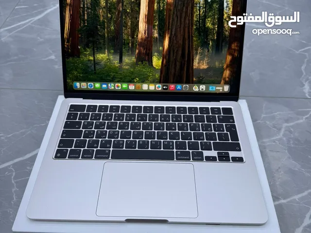 للبيع macbook air موديل2024بحالة كالجديد