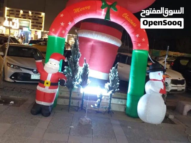 بابانويل  طول 5 امتار  جديد  مع قس كما موضح في الصورة