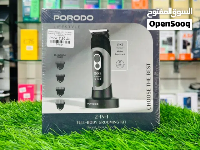 Porodo Lifestyle T-Blade Hair Trimmer 600mAh - Black