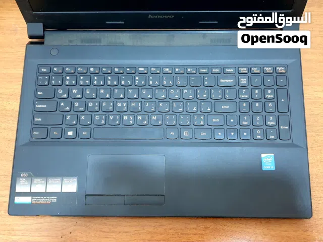 Lenovo core i3  الجيل الخامس  الرام 8G الهارد 120ssd حجم الشاشة 15.6