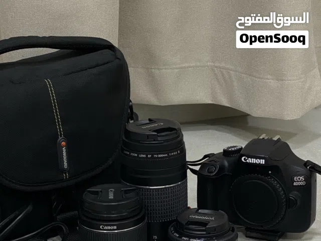 كاميرا كانون 4000d نظيفة