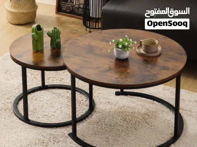 طقم طاولات قهوة متداخلة