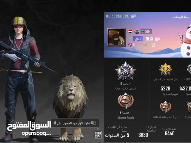 Pubg Accounts and Characters for Sale in Sana'a