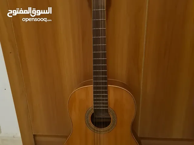 real wooden guitar