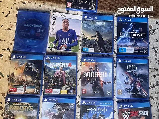 PS4 Games used like new