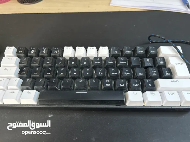 كيبورد t60 و ماوس شركه mice ماشالله بحاله الوكاله استخدام شهر و الماوس استخدام اسبوعين