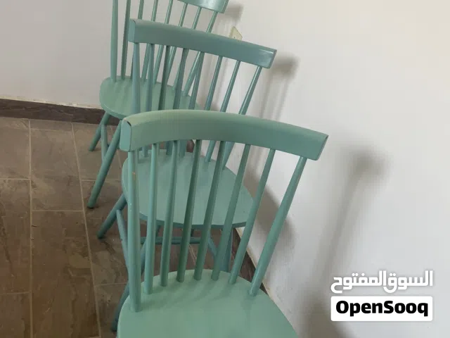كراسي خشب حديقه