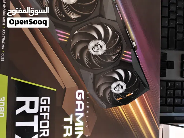 كرت شاشة MSI RTX 3080 Gaming Z Trio 10GB LHR.