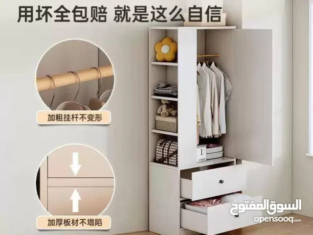 خزانة ملابس أنيقة بتصميم عملي – استغلال مثالي للمساحة