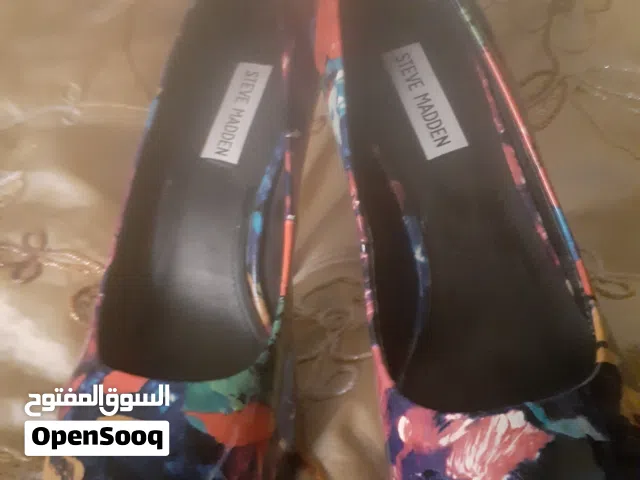 حذاء نسائي جلد طبيعي مقاس 41 صيني لون بيج (اف وايت)