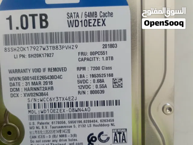 هاردسك 1T تيرا ورامات 8G