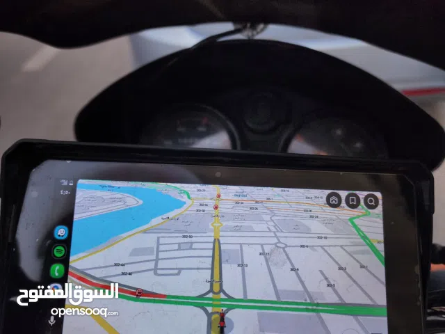 شاشة دراجه مع كامريات كاربلي