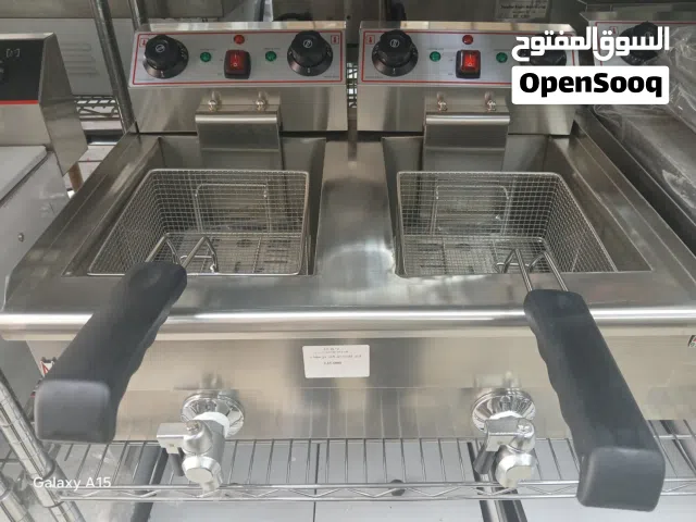 قلاية زيت مع حنفية تصريف