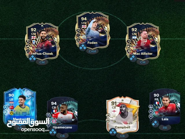 A 10 million coin  super team with 97 Messi team of year and 200 k in balance with amazing fodder