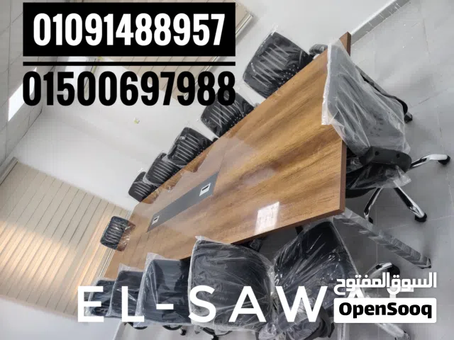 أثاث مكتبي،ترابيزه اجتماعات خشبmdfاسباني،ترابيزة اجتماعات مودرن table meeting room
