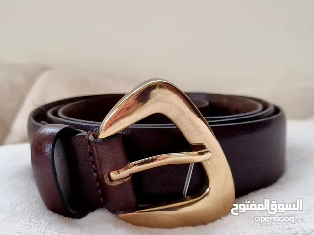 Real leather womens belt