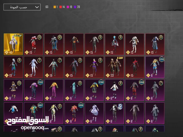 Pubg Accounts and Characters for Sale in Irbid