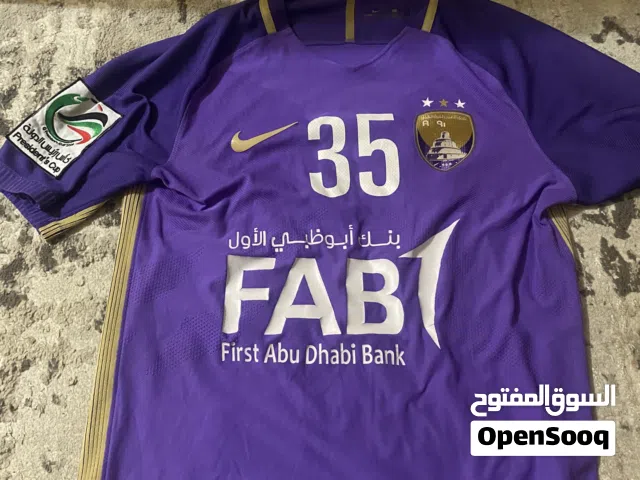 تيشرت نسخة لاعبين لنادي العين اللاعب يوسف احمد نسخة كأس رئيس الدولة