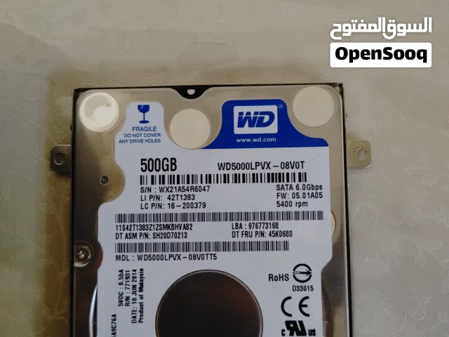 لابتوب هارديسك 500g