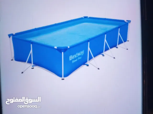 مسبح بيست واي الاصلي مع فلتر وغطاء وميزان وكلور اصلي 100٪