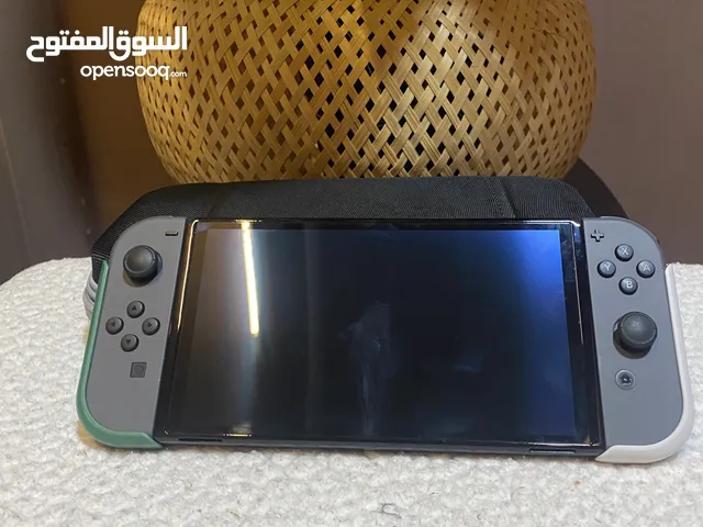 Nintendo Switch OLED With 4 Controllers