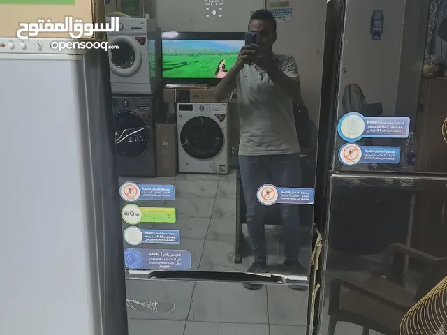 ثلاجه يونيون اير سوبر تيك موديل سنجتشر كومبي 600 420 لتر باب إزاز اسود بلوتوث شاشة ديچتال تاتش