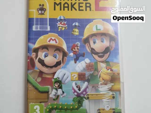 Super Mario Maker 2 game card for Nitendo Switch