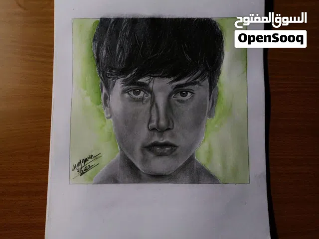 رسم بورتريه و لوحات