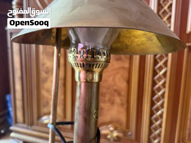 تيب لمپ  غرفه نوم نحاس تركي استنبول انتيكه قديم جدا باله