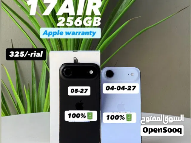 iPhone 17 Air 256 GB Smooth and fine phone