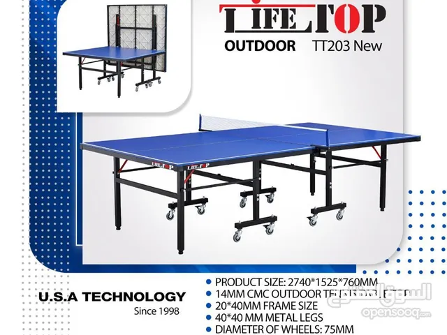 indoor &outdoor tabela ténis tabel