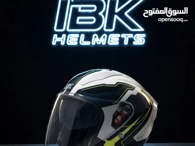 IBK Sports Helmet – Premium Open-Face Design with Clear & Sun Visors