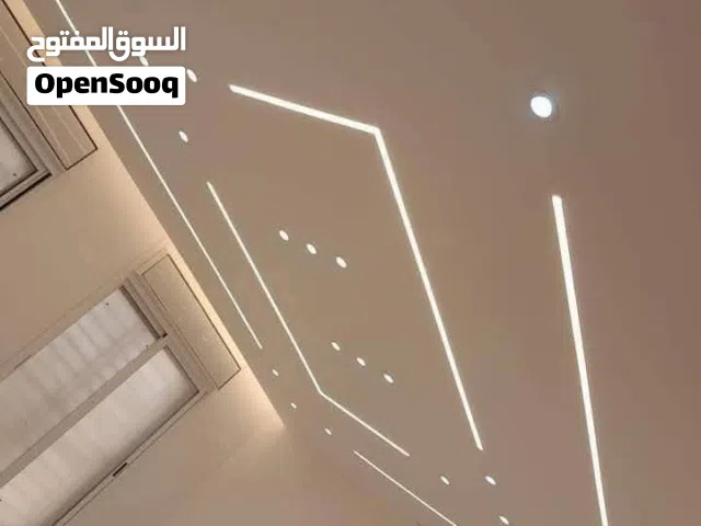 ديكور جبس بورد وبديل الخشب والرخام والشيبورد كافة اعمال الديكور المنزلي  بأسعار مناسبة وجودة بالمواد