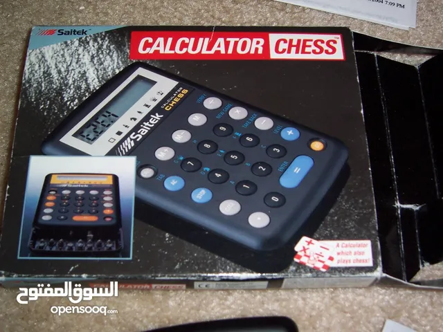 SAITEK calculator CHESS SZ134594 battery dead 2in1 a calculator and a chess board game