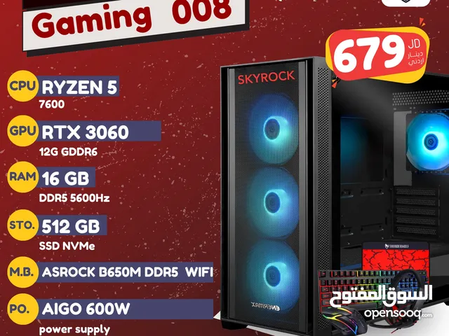 PC GAMING / RYZEN 5 7600 RTX 3060 12GB