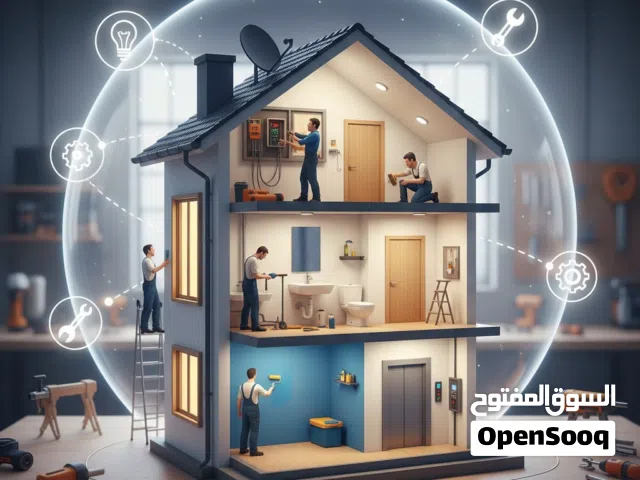 خدمات صيانة منزلية متكاملة - شغل محترف وسريع