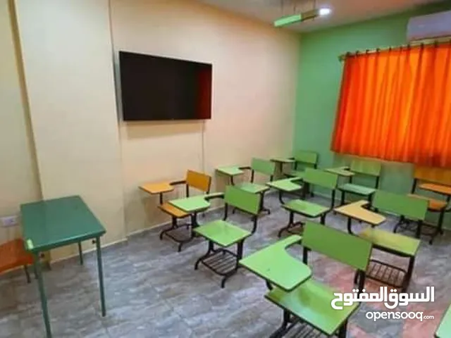 مقاعد طلاب مدارس ومراكز حديد ثقيل مقاعد وخشب جديد قص ليزر شي مميز