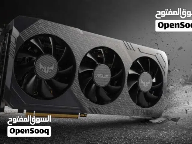 كرت 5600xt نسخة asus tuf  ايجي3مراوح