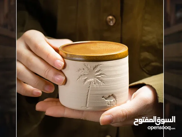 كوب من السيراميك بطريقة مبتكرة وإبداعية