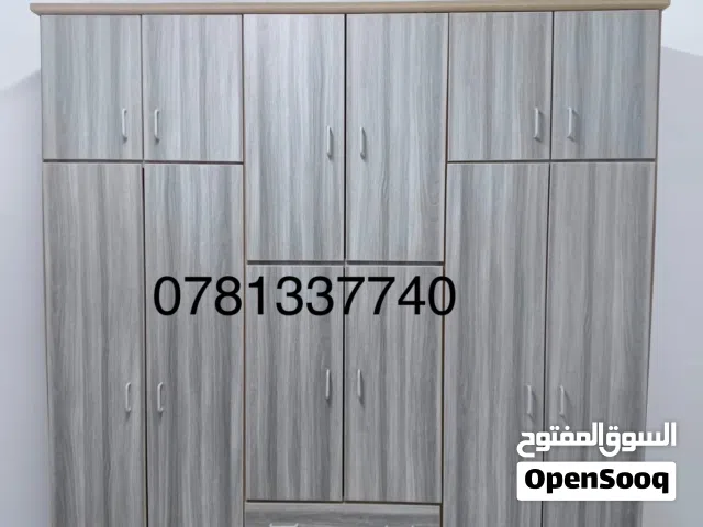 لحق حالك خزانه 6درف طابقين 125دينار فقط خشب لامنيت 18م