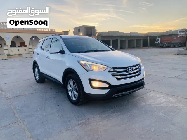 هيونداي سانتافي مديل 2015 sport جمرك رسالة مفتوحة لون ابيض ثلجي
