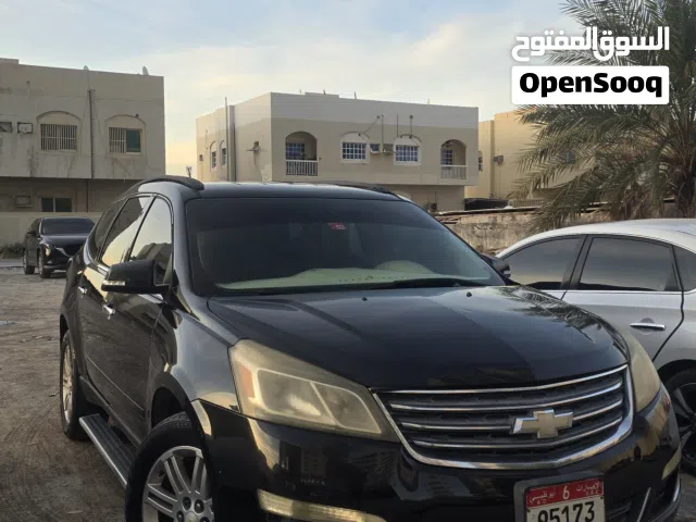 Chevrolet Traverse 2013 – للبيع - 7 ركاب -   حالتها ممتازه - RAK
